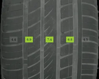245/45 R20 103W Sommerreifen Fortune FSR-303 6mm DOT 4322 - 4 REIFEN - Bild 1