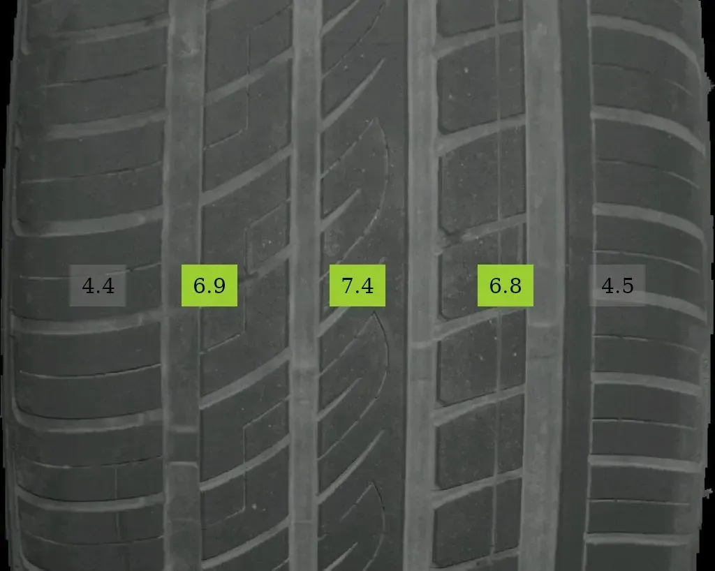 245/45 R20 103W Sommerreifen Fortune FSR-303 6mm DOT 4322 - 4 REIFEN - Bild 1