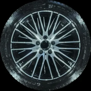 225/45 R18 WINTERREIFEN C-KLASSE W206 18 ZOLL ALUFELGEN KOMPLETTSATZ 5-6MM - Bild 2
