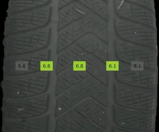 235/55 R18 WINTERREIFEN VOLVO XC40 18 ZOLL ALUFELGEN KOMPLETTSATZ 5-6MM - Bild 6