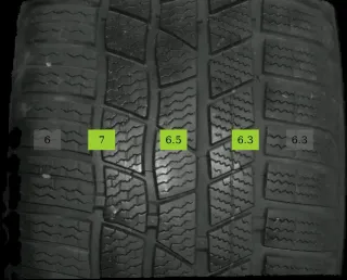 255/55 R19 WINTERREIFEN VW TOUAREG III CR 19 ZOLL ALUFELGEN KOMPLETTSATZ 5-6MM - Bild 5