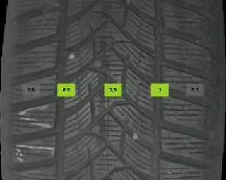 225/55 R17 101V WINTERREIFEN BMW 5ER F10/F11 17 ZOLL ALU KOMPLETTSATZ 4-5MM - Bild 8