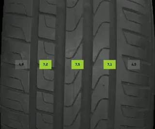 235/60 R18 SOMMERREIFEN MB GLC W253 18 ZOLL ALU Kompletträder 4-5MM - Bild 5