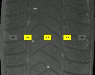 215/65 R17 99H WINTERREIFEN VW TIGUAN 5N (II) 17 ZOLL STAHL KOMPLETTSATZ 4-5MM - Bild 8