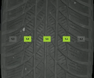 215/65 R17 WINTERREIFEN VW TIGUAN 5N (II) 17 ZOLL STAHL KOMPLETTSATZ - Bild 6
