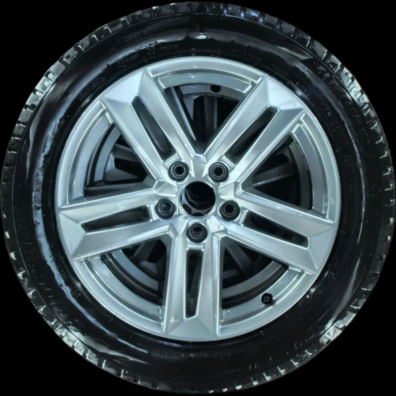 225/50 R17 98H WINTEREIFEN AUDI A4 8W 17 ZOLL ALUMINIUM KOMPLETTRÄDER 8W0601025P - Bild 1