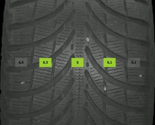 235/55 R19 101H WINTERREIFEN AUDI Q5 FY 19 ZOLL ALU KOMPLETTSATZ 5MM - Bild 7