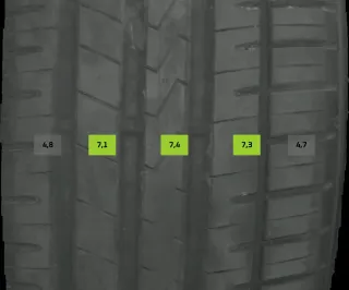 2x Sommerreifen 245/40 R19 98Y Falken Azenis DOT 1521/4520 6mm - Bild 1