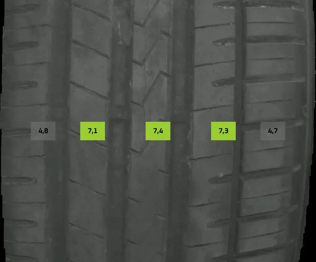 2x Sommerreifen 245/40 R19 98Y Falken Azenis DOT 1521/4520 6mm - Bild 1