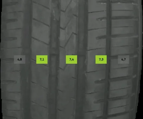 Background image for 2x Sommerreifen 245/40 R19 98Y Falken Azenis DOT 1521/4520 6mm