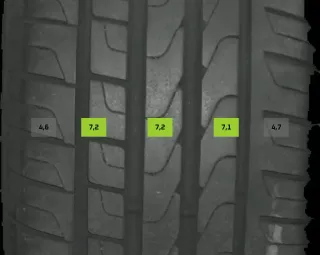 215/55 R17 94W SOMMERREIFEN SKODA SUPERB 3V 17 ZOLL ALU KOMPLETTSATZ 5-7MM - Bild 8