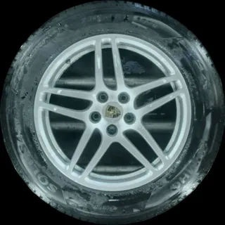 255/55 R18 GANZJAHRREIFEN PORSCHE MACAN 95B 18 ZOLL ALUFELGEN KOMPLETTSATZ 5-6MM - Bild 2