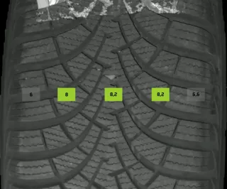 205/60 R16 WINTERREIFEN AUDI A4 8W B9 16 ZOLL ALU KOMPLETTSATZ 5-8MM - Bild 6