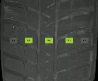 235/65 R17 WINTERREIFEN AUDI Q5 8R 17 ZOLL ALU KOMPLETTSATZ 5-7MM - Bild 6