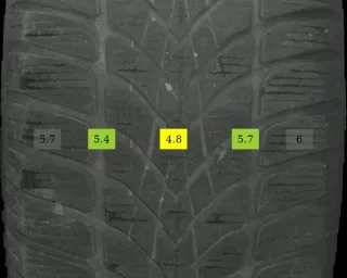 225/50 R17 WINTERREIFEN AUDI A4 8W B9 17 ZOLL ALUFELGEN KOMPLETTSATZ 4-5MM - Bild 8