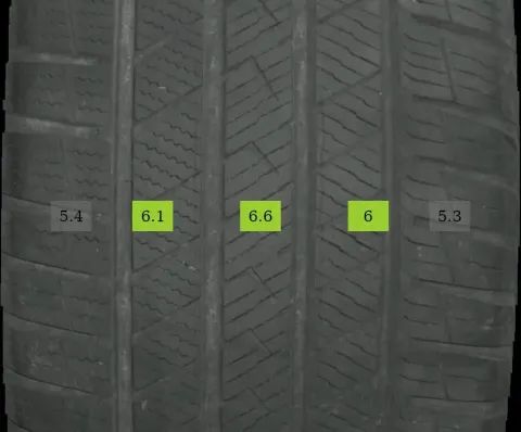 Background image for 1x Allwetterreifen 245/35 R21 96Y Vredestein Quatrac Pro DOT4222 5-6mm