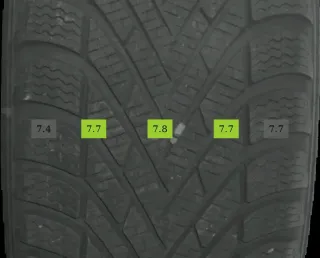 205/55 R16 WINTERREIFEN AUDI A3 GY 16 ZOLL ALUFELGEN KOMPLETTSATZ 6-7MM - Bild 6