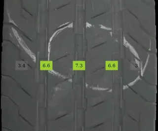 4x Sommerreifen 215/75 R16 116R Continental DOT5022 6-8mm - Bild 2