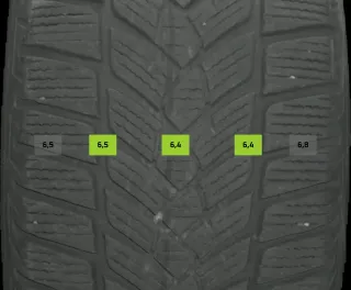 235/60 R17 102H WINTERREIFEN VOLVO XC40 17 ZOLL ALU KOMPLETTSATZ 6MM - Bild 7