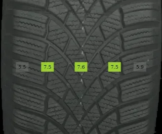 205/55 R16 WINTERREIFEN AUDI A4 8K 16 ZOLL ALUFELGEN KOMPLETTSATZ 7MM - Bild 8