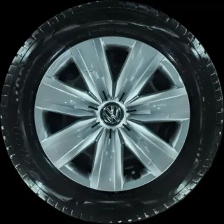205/60 R16 92H WINTERREIFEN VW TOURAN 1T 16 ZOLL STAHL KOMPLETTSATZ 4-6MM - Bild 1