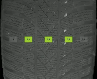 235/55 R19 101T WINTERREIFEN VW ID.5 19 ZOLL ALU KOMPLETTSATZ 6-7MM - Bild 6