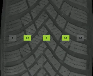 205/55 R17 95V WINTERREIFEN SKODA OCTAVIA NX 17 ZOLL ALU KOMPLETTSATZ 4-6MM - Bild 6