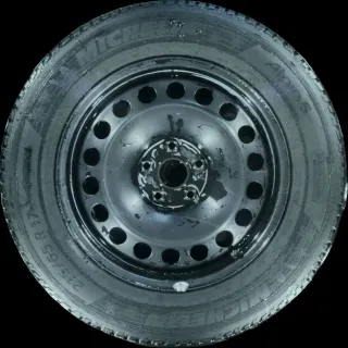 215/65 R17 WINTERREIFEN SKODA KODIAQ NS 17 ZOLL STAHLFELGEN 4-5MM KOMPLETTSATZ - Bild 1