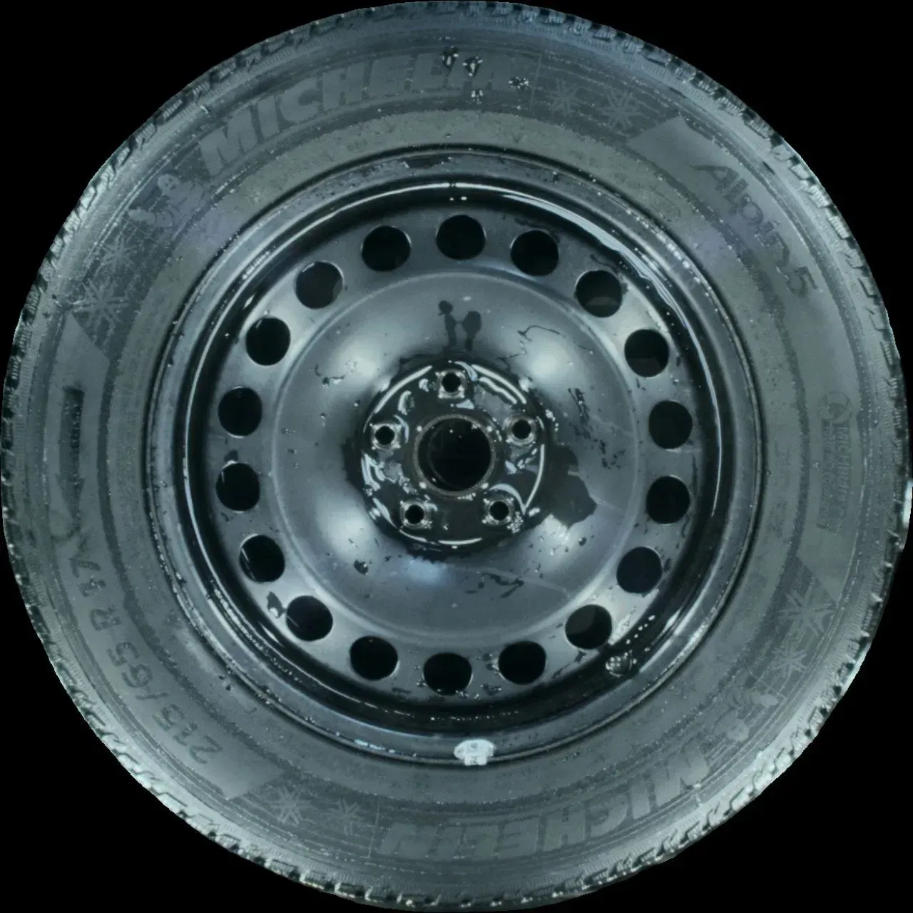 215/65 R17 WINTERREIFEN SKODA KODIAQ NS 17 ZOLL STAHLFELGEN 4-5MM KOMPLETTSATZ - Bild 1