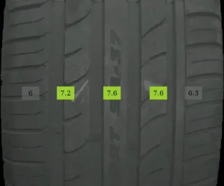 S-KLASSE W222 255/40 R19 SOMMERREIFEN 19 ZOLL ALUFELGEN Kompletträder 7MM - Bild 5