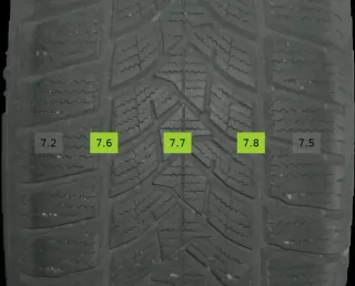 215/60 R17 WINTERREIFEN MERCEDES GLA H247 GLB 17 ZOLL ALUFELGEN KOMPLETTSATZ - Bild 6