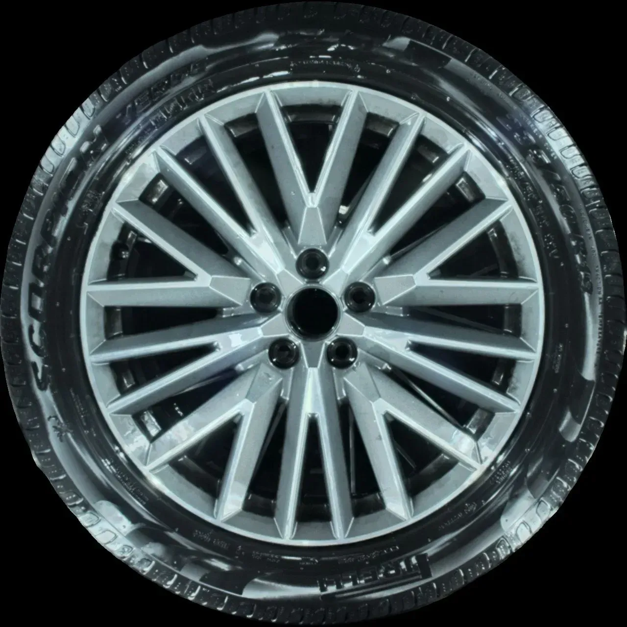 235/50 R19 99V SOMMERREIFEN AUDI Q3 83A 19 ZOLL ALUMINIUM EINZELRAD 5MM - Bild 1