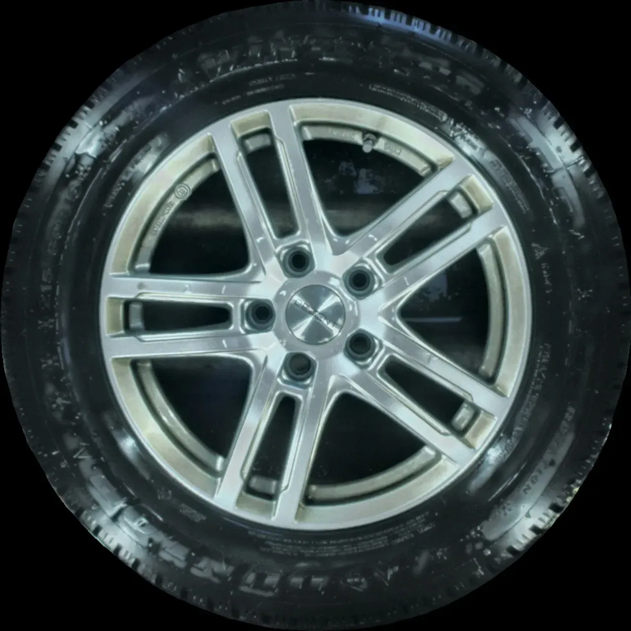 215/60 R16 WINTERREIFEN VW PASSAT 3C 16 ZOLL ALU KOMPLETTSATZ 4-5MM - Bild 1