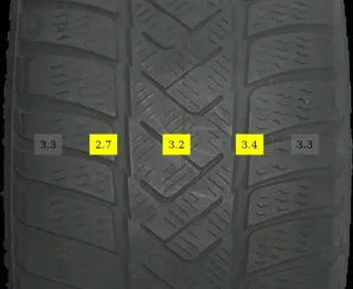 225/55 R18 WINTERREIFEN AUDI A6 4K 18 ZOLL ALUFELGEN -EINZELRAD - Bild 2