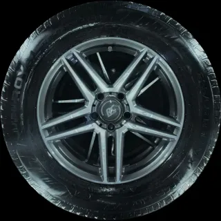 235/65 R17 WINTERREIFEN MERCEDES GLC W253 17 ZOLL ALUFELGEN KOMPLETTSATZ 5-6MM - Bild 3