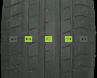 245/50 R18 100Y Sommerreifen 5-6mm DOT 1222 / 4624 - 4 REIFEN - Bild 2