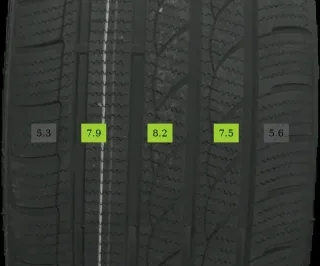 4x Winterreifen 245/45 R19 102V Imperial Snowdragen 3 ICE plus DOT 1825 - Bild 2