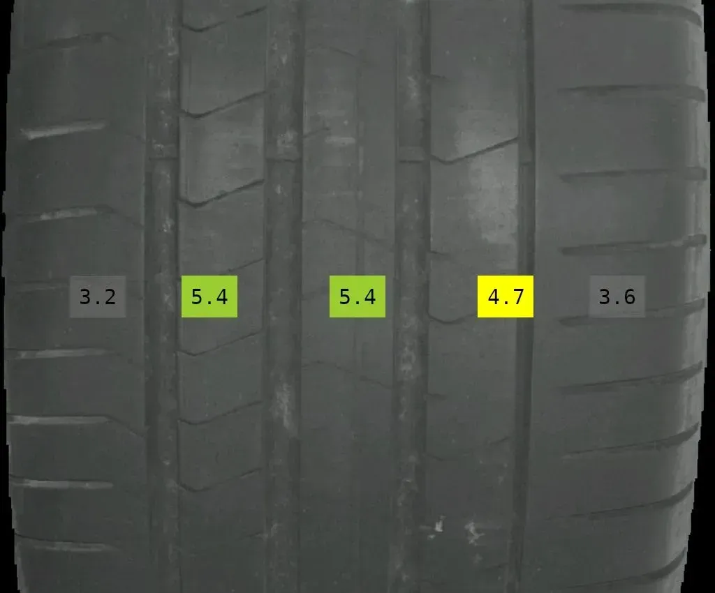 1x 175/55 R15 96Y Sommerreifen Pirelli PZero 4mm  DOT 2522 - Bild 1