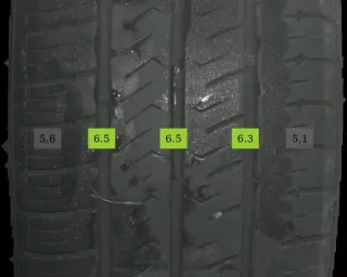 205/65 R16 SOMMERREIFEN VITO W447 16 ZOLL STAHLFELGEN KOMPLETTRÄDER 4-6MM - Bild 6