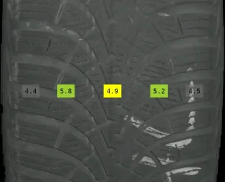 205/60 R16 WINTERREIFEN C-KLASSE W205 16 ZOLL ALUFELGEN KOMPLETTSATZ 4-6MM - Bild 5