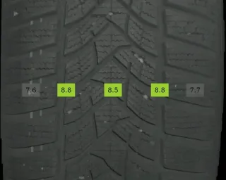 205/60 R16 WINTERREIFEN V-KLASSE W447  16 ZOLL STAHLFELGEN KOMPLETTSATZ 5-8MM - Bild 7