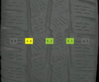 215/60 R17 WINTERREIFEN MERCEDES GLA X156 17 ZOLL ALUFELGEN KOMPLETTSATZ - Bild 7