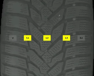 205/55 R16 91H WINTERREIFEN VW GOLF 8 VIII 16 ZOLL STAHL KOMPLETTSATZ - Bild 7