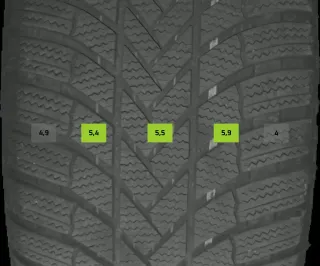 235/55 R19 101T WINTERREIFEN VW ID.4 19 ZOLL STAHL KOMPLETTRÄDER 5MM - Bild 6
