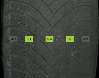205/60 R16 WINTERREIFEN BMW 3ER G20/G21 16 ZOLL ALUFELGEN KOMPLETTSATZ 4-5MM - Bild 5