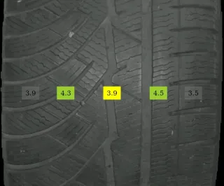 235/55 R17 103Y GANZJAHRREIFEN V-KLASSE W447 17 ZOLL ALU KOMPLETTSATZ - Bild 7