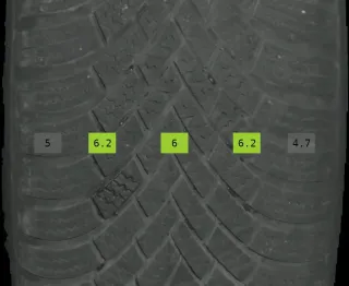 205/60 R16 WINTERREIFEN C-KLASSE W205 16 ZOLL ALUFELGEN KOMPLETTSATZ 4-6MM - Bild 8