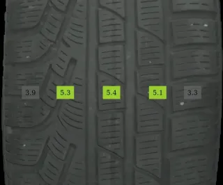 235/45 R18 WINTERREIFEN VOLVO V60 18 ZOLL ALUFELGEN KOMPLETTSATZ 5-6MM - Bild 5