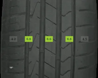 215/65 R17 99V SOMMERREIFEN SKODA KODIAQ NS 17 ZOLL ALU Kompletträder 5-6MM - Bild 8
