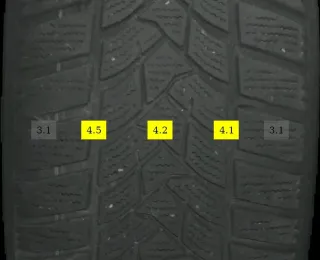 205/60 R16 96H WINTERREIFEN VW T-ROC A1 16 ZOLL ALU KOMPLETTSATZ 4MM - Bild 8